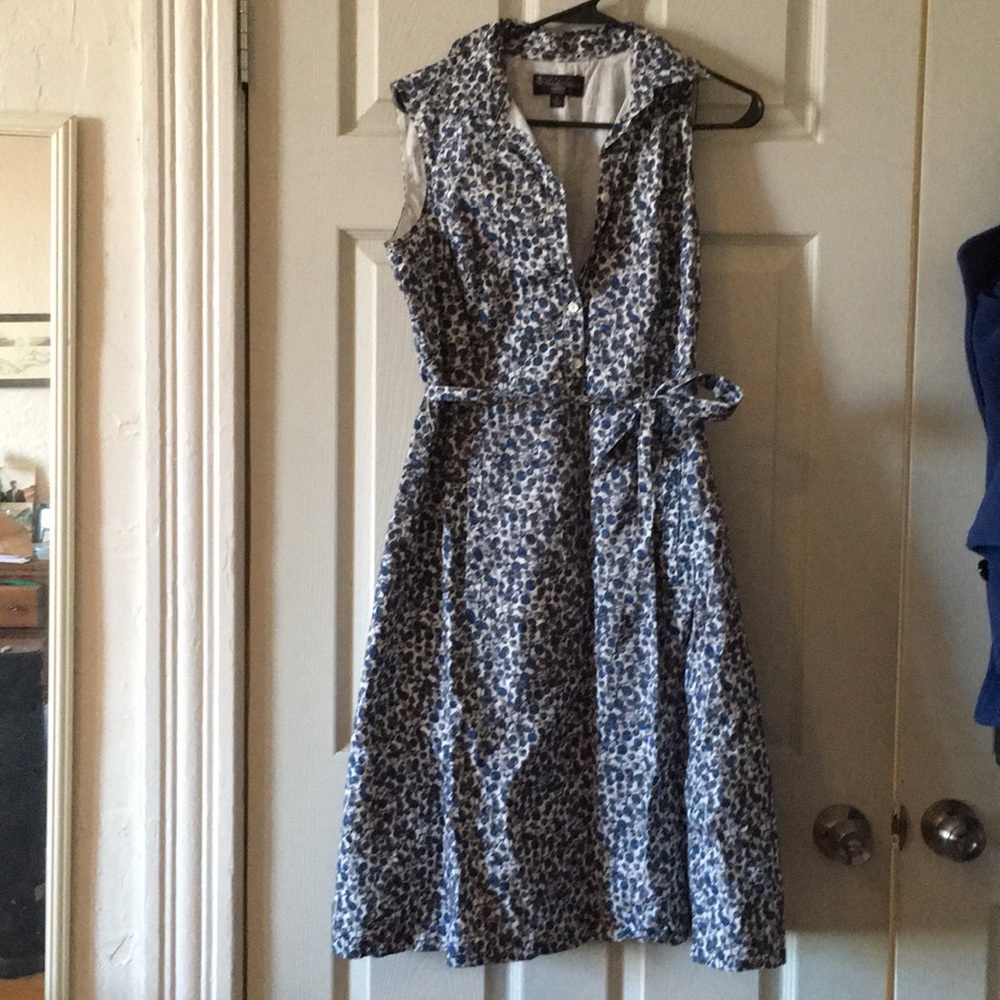 Brooks Brothers Blueberry Dress!! EUC